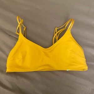 Yellow Bathing suit Top